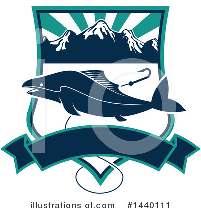 Fishing Hook Clipart #1440111 by Vector Tradition SM