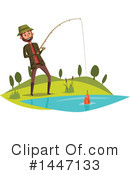 Fishing Clipart #1447133 by Vector Tradition SM