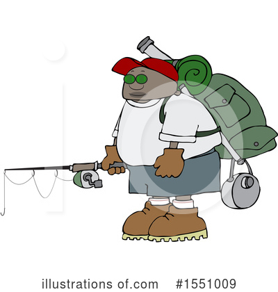 Royalty-Free (RF) Fishing Clipart Illustration by djart - Stock Sample #1551009
