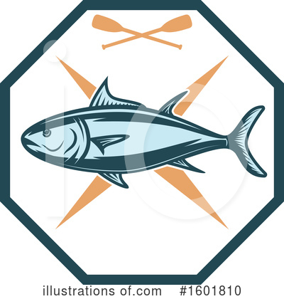 Tuna Fish Clipart #1601810 by Vector Tradition SM