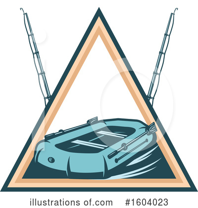 Fishing Pole Clipart #1604023 by Vector Tradition SM