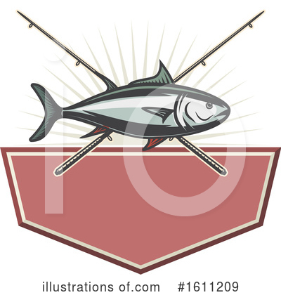 Tuna Clipart #1611209 by Vector Tradition SM