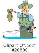 Fishing Clipart #20800 by djart