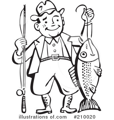 Fishing Clipart #210020 by BestVector