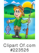 Fishing Clipart #223526 by visekart