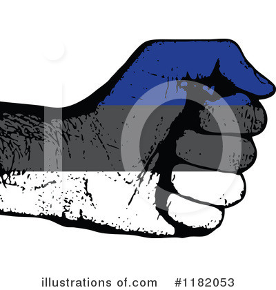 Estonian Flag Clipart #1182053 by Andrei Marincas