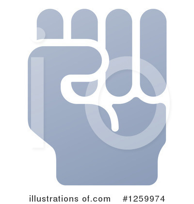 Royalty-Free (RF) Fist Clipart Illustration by AtStockIllustration - Stock Sample #1259974