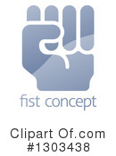 Fist Clipart #1303438 by AtStockIllustration