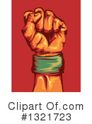 Fist Clipart #1321723 by BNP Design Studio