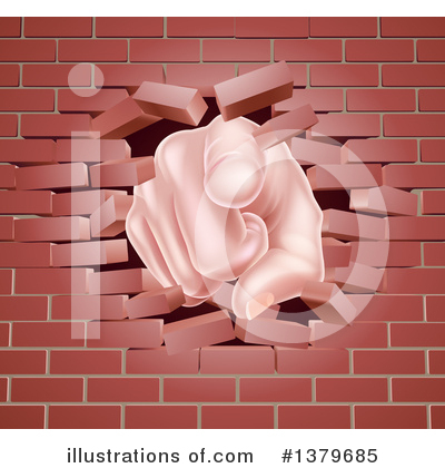 Brick Wall Clipart #1379685 by AtStockIllustration