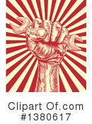 Fist Clipart #1380617 by AtStockIllustration