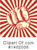 Fist Clipart #1402006 by AtStockIllustration
