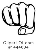 Fist Clipart #1444034 by AtStockIllustration