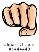 Fist Clipart #1444440 by AtStockIllustration