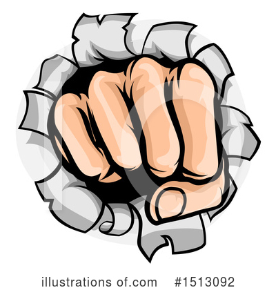 Royalty-Free (RF) Fist Clipart Illustration by AtStockIllustration - Stock Sample #1513092