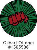 Fist Clipart #1585536 by elaineitalia