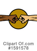 Fist Clipart #1591578 by elaineitalia