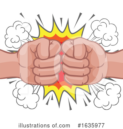 Royalty-Free (RF) Fist Clipart Illustration by AtStockIllustration - Stock Sample #1635977
