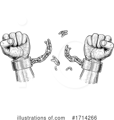 Royalty-Free (RF) Fist Clipart Illustration by AtStockIllustration - Stock Sample #1714266