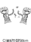 Fist Clipart #1715791 by AtStockIllustration
