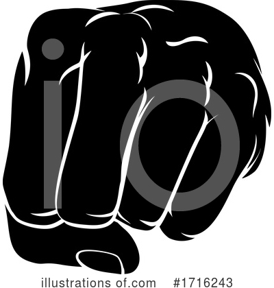 Royalty-Free (RF) Fist Clipart Illustration by AtStockIllustration - Stock Sample #1716243