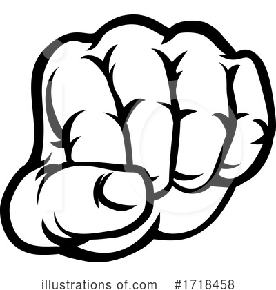 Royalty-Free (RF) Fist Clipart Illustration by AtStockIllustration - Stock Sample #1718458
