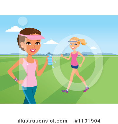 Royalty-Free (RF) Fitness Clipart Illustration by Monica - Stock Sample #1101904