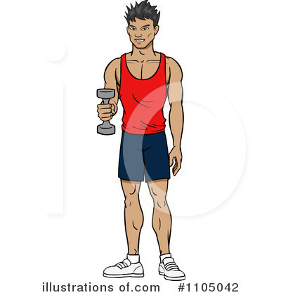 Royalty-Free (RF) Fitness Clipart Illustration by Cartoon Solutions - Stock Sample #1105042