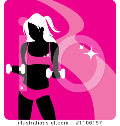 Woman Exercising Clipart #1106157 by Rosie Piter