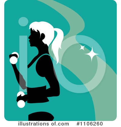 Woman Exercising Clipart #1106260 by Rosie Piter