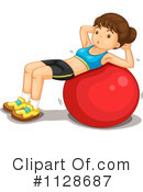 Fitness Clipart #1128687 by Graphics RF