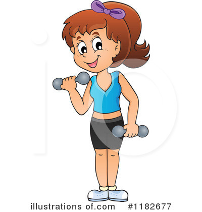 Royalty-Free (RF) Fitness Clipart Illustration by visekart - Stock Sample #1182677