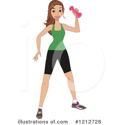 Royalty-Free (RF) Fitness Clipart Illustration by peachidesigns - Stock Sample #1212726