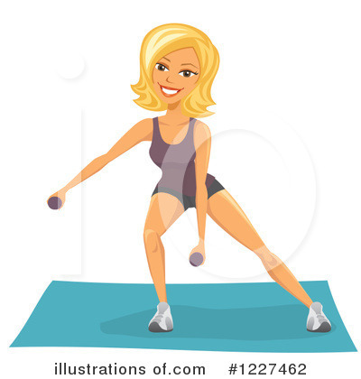 Fitness Clipart #1227462 by Amanda Kate