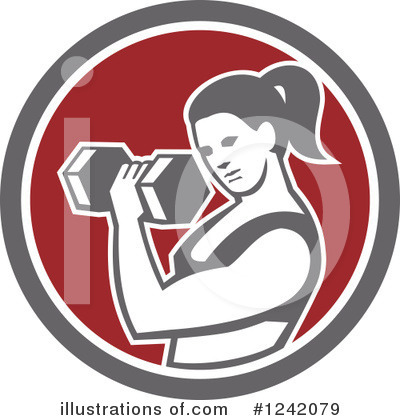 Royalty-Free (RF) Fitness Clipart Illustration by patrimonio - Stock Sample #1242079