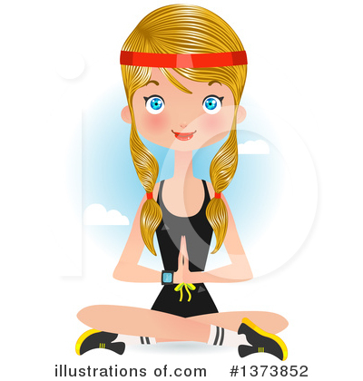 Royalty-Free (RF) Fitness Clipart Illustration by Melisende Vector - Stock Sample #1373852