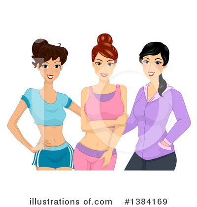 Royalty-Free (RF) Fitness Clipart Illustration by BNP Design Studio - Stock Sample #1384169