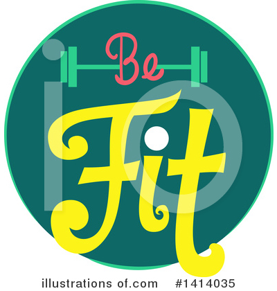 Royalty-Free (RF) Fitness Clipart Illustration by BNP Design Studio - Stock Sample #1414035