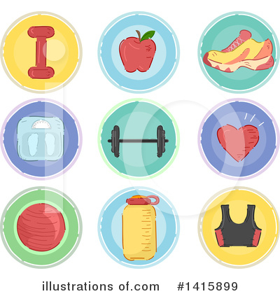 Body Weight Clipart #1415899 by BNP Design Studio