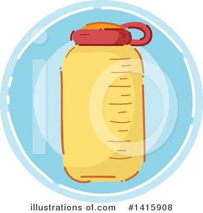 Water Bottle Clipart #1415908 by BNP Design Studio