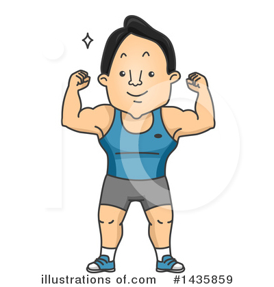 Royalty-Free (RF) Fitness Clipart Illustration by BNP Design Studio - Stock Sample #1435859