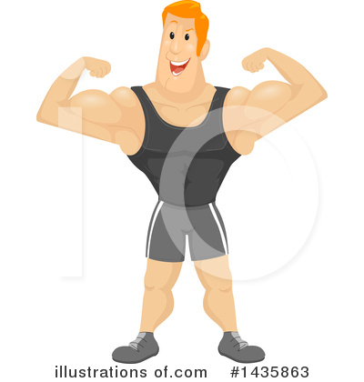 Royalty-Free (RF) Fitness Clipart Illustration by BNP Design Studio - Stock Sample #1435863