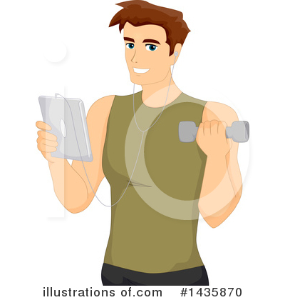 Royalty-Free (RF) Fitness Clipart Illustration by BNP Design Studio - Stock Sample #1435870