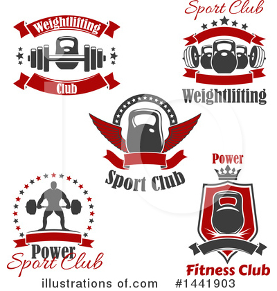 Royalty-Free (RF) Fitness Clipart Illustration by Vector Tradition SM - Stock Sample #1441903