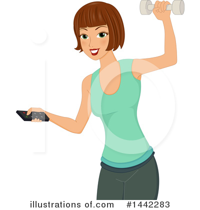 Royalty-Free (RF) Fitness Clipart Illustration by BNP Design Studio - Stock Sample #1442283