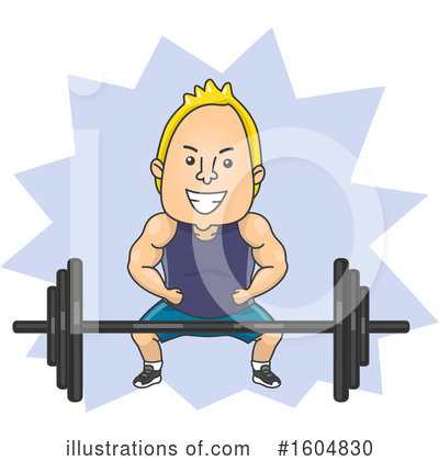 Weightlifting Clipart #1604830 by BNP Design Studio