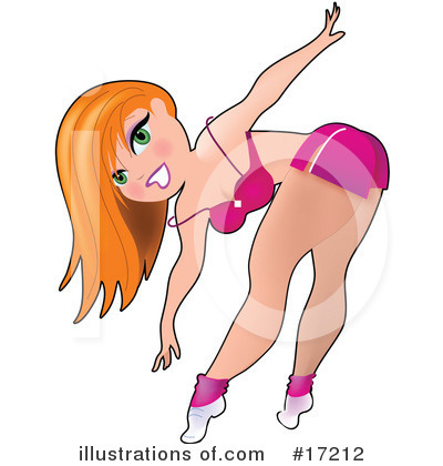 Woman Exercising Clipart #17212 by Maria Bell