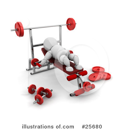 Royalty-Free (RF) Fitness Clipart Illustration by KJ Pargeter - Stock Sample #25680