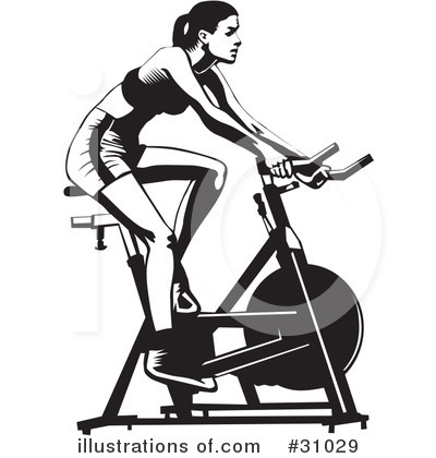 Cycling Clipart #31029 by David Rey