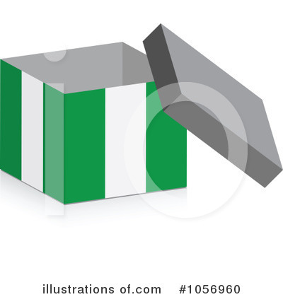 Royalty-Free (RF) Flag Box Clipart Illustration by Andrei Marincas - Stock Sample #1056960